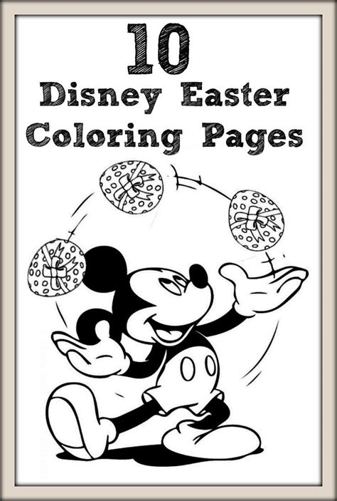 Select one of 1000 printable coloring pages of the category holiday. Top 10 Free Printable Disney Easter Coloring Pages Online ...