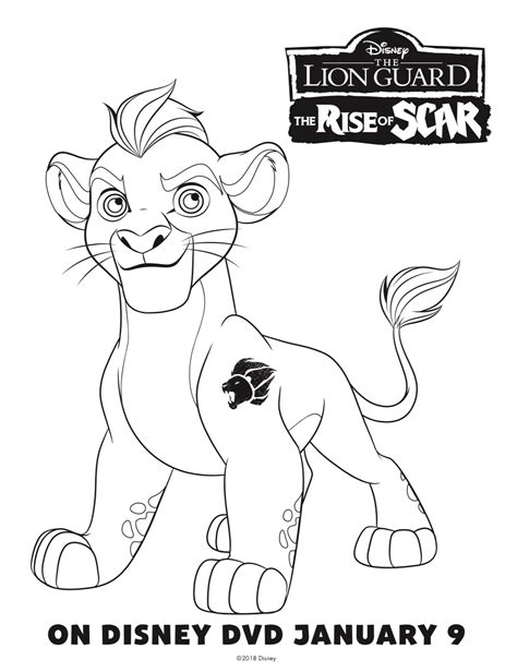 Kion Coloring Page Lion Guard / The Lion Guard Coloring Pages 100 Pictures Free Printable