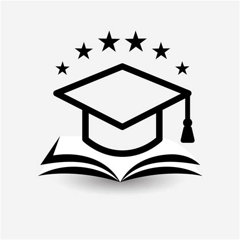 Logo De Vector De Educación Libro Abierto Diccionario Libro De Texto