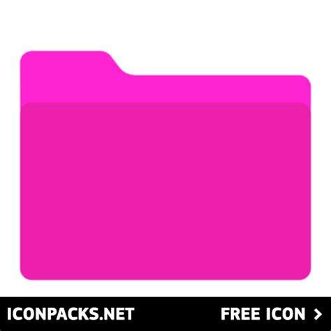 Pink Folder Icon Pink Folder Icon Png Free Transparent Png Clipart