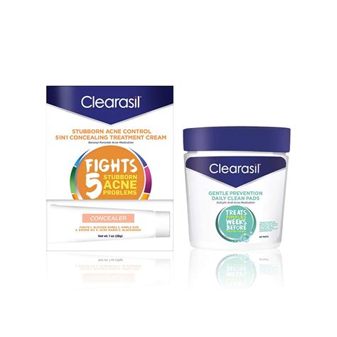 Clearasil Daily Clear, Tinted Acne Treatment Cream, 1