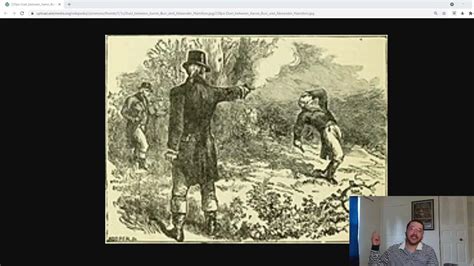 Political History Of The United States Hamilton V Burr Fight Youtube