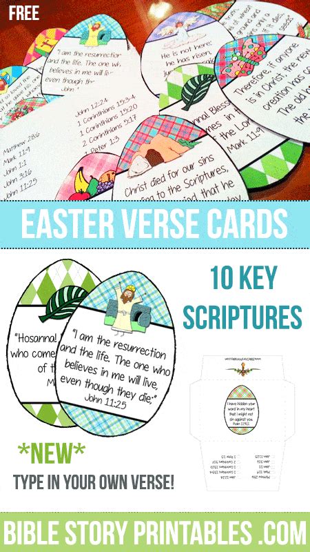 The stirring hallelujahs of the choir in religious resurrection will no doubt share the spirit of the holiday with those who are heading to church on easter morning. FREE Easter Egg Verses (Editable Template!)