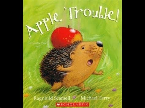 Hedgehog has finished building a cozy nest for winter. APPLE TROUBLE Read Along Aloud Story Audio Book For ...