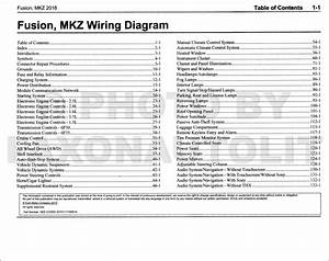 2012 Ford Fusion Lincoln Mkz Electrical Wiring Diagram Shop Service Manual New