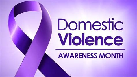 Domestic Violence Awareness Month Domestic Violence Its Everybodys Business