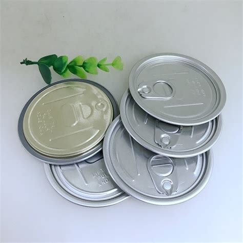 73mm 300 Aluminum Easy Open Can Lids For Canned Food