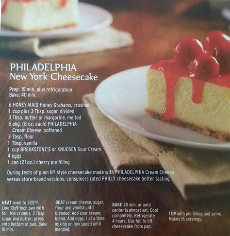 Guys, i made another cheesecake and again, i've almost eaten the whole thing. Philadelphia Original New York Style Cheesecake | Original cheesecake recipe, New york style ...