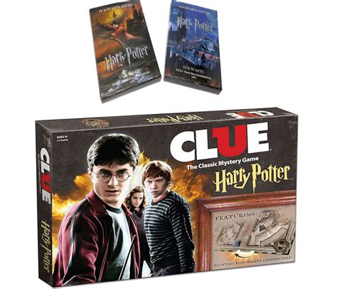 Clue Harry Potter The Classic Mystery Board Game Usaopoly 2 Bonus Cards Ebay