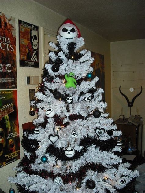 Halloween Christmas Tree Nightmare Before Christmas Ornaments Black
