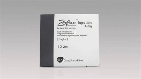 Ondansetron Zofran Injection Mg Ml Pack Of Steroplast