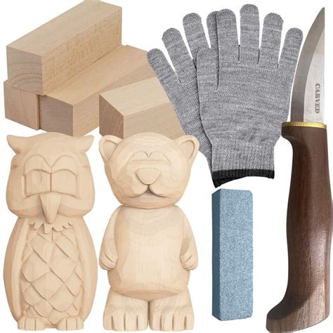 Carved Wood Carving Kit Wood Whittling Kit For Beginners Wstep By