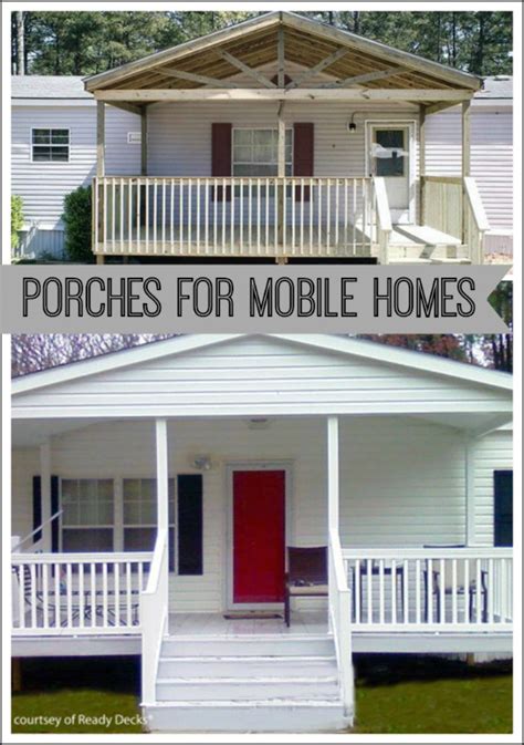 Porch Designs For Mobile Homes Mobile Home Porches Porch Ideas For