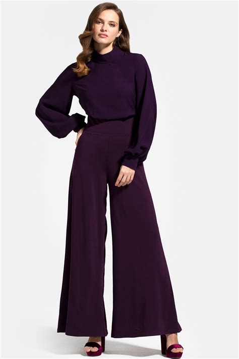 Buy Hotsquash Green Wide Leg Jumpsuit With Blouson Sleeve From The Next
