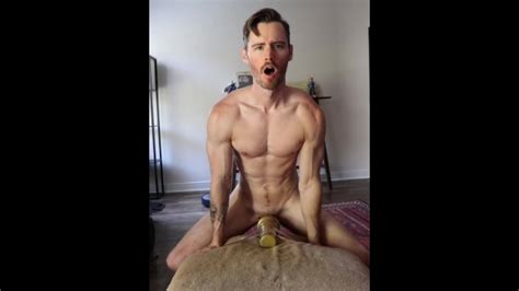 Dan Benson Fucks His Fleshlight And Shows Off His Muscles Pornhub Com