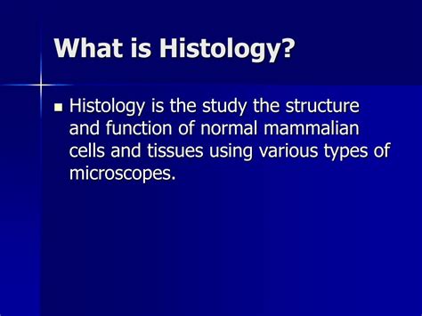 Ppt Histology Powerpoint Presentation Free Download Id1192946