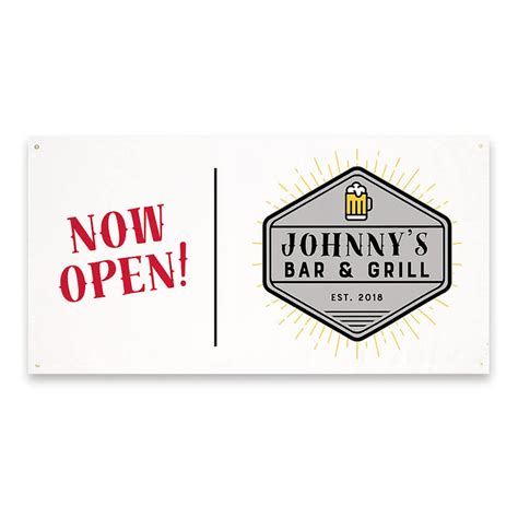 Custom Full Color 6' x 3' Vinyl Banner - Design Banners Online at