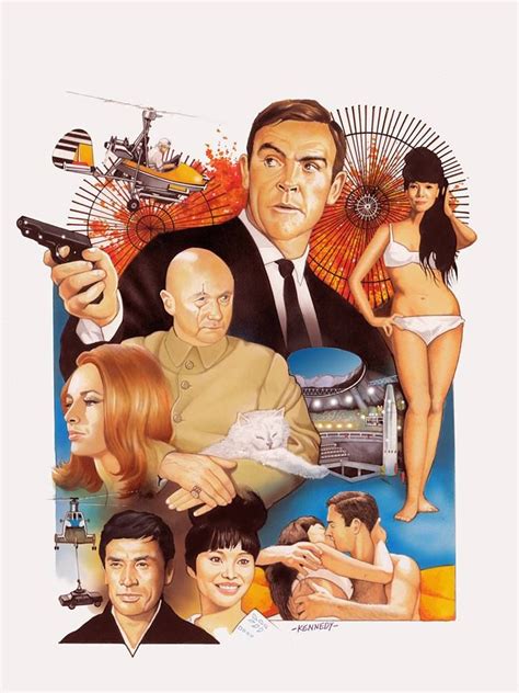 You Only Live Twice By Graham Kennedy James Bond Movies James Bond