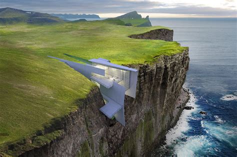 Cliff Hotel With Breathtaking Sea Views Built Into Cliff In Iceland