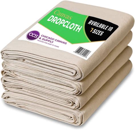 Heavy Purpose Canvas Drop Cloth By Ccs Chicago Canvas And Supply Cotton