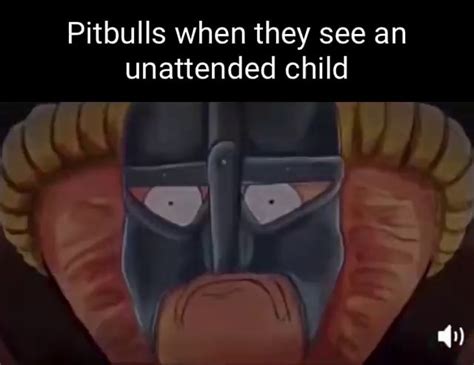 Pitbulls When They See An Unattended Child Ifunny
