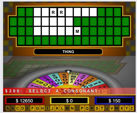 Wheel Of Fortune Game Two Player Cleverwriter