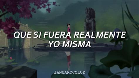 My Reflection Mulan │ Subtitulado Al Español Youtube
