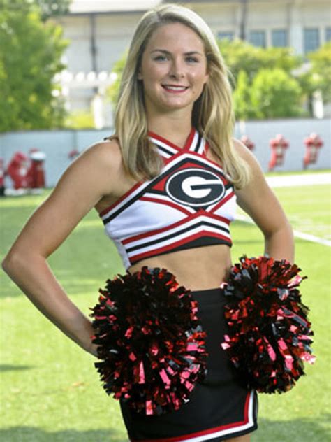 Cheerleader Of The Week Georgias Mandy Sports Illustrated