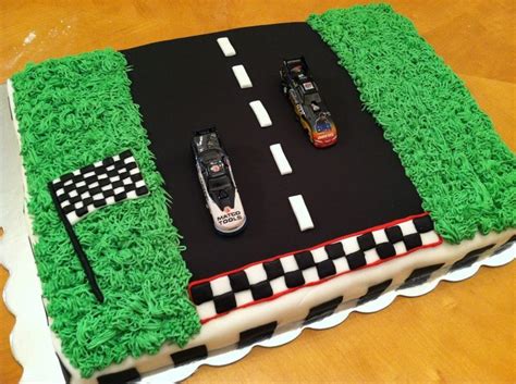 Drag Race Cake Ideas For Kids Pinterest Race Car Birthday Party