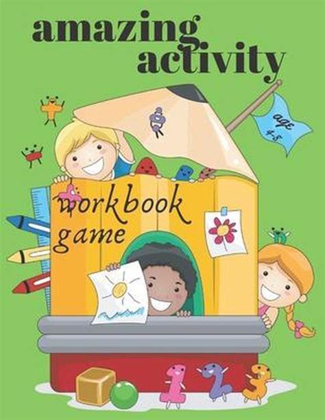 Amazing Activity Workbook Game Ages 4 8 Well Skote 9798640098839