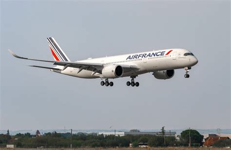 Le 1er Airbus A350 900 Air France Effectue Son Premier Vol Actu Aero
