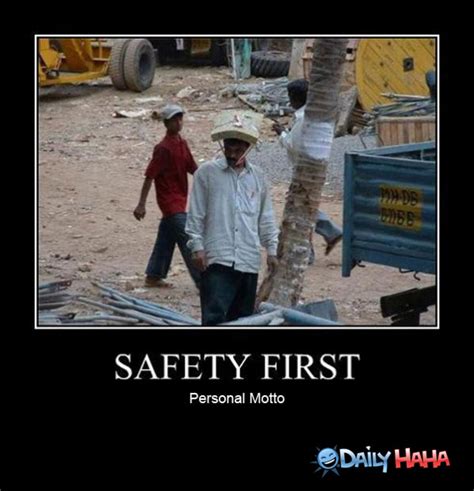 Funny Safety Quotes Quotesgram