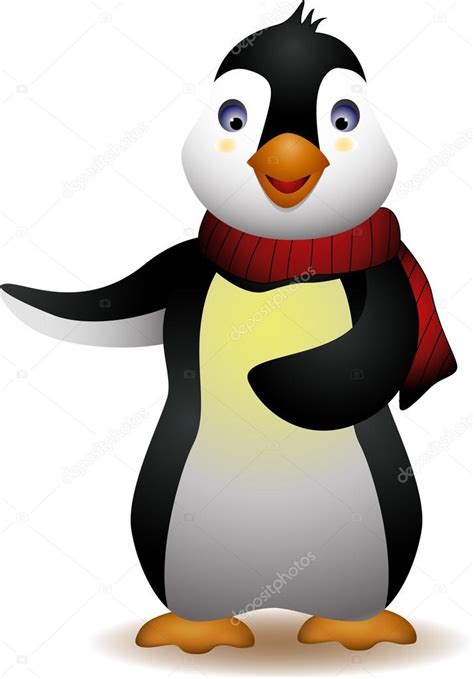 Cute Penguin Cartoon — Stock Vector © Starlight789 12669790