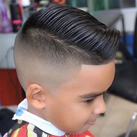 A clean skin fade blends well with the look to help you look at your best. Pin on Boy haircut