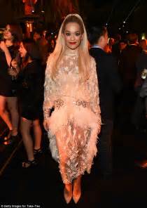 Rita Ora Draws Attention To Her Slender Frame After Calvin Harris Split Daily Mail Online