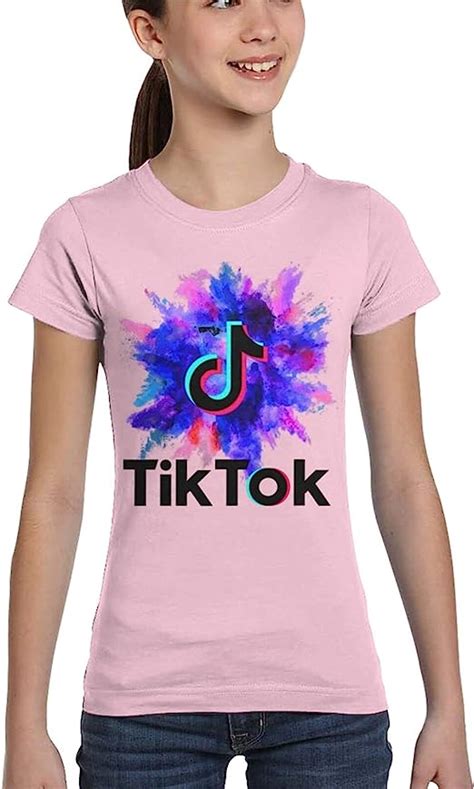 Girls Tik Tok Shirt 3d Printed Boys And Girls Shirts Street