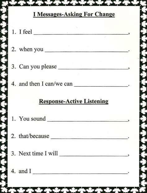 Free Pre Marriage Counseling Worksheets