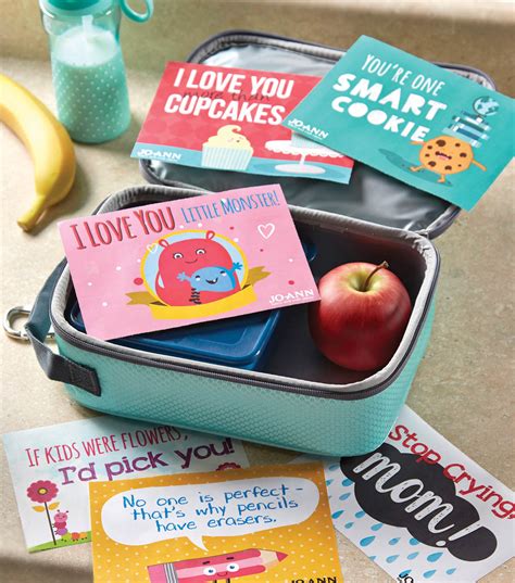 Lunch Box Note Printables Joann