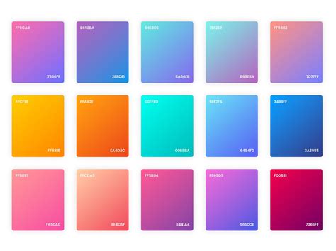 Adobe Xd Gradients Color Style Preview 1 Gradient Color Design Color