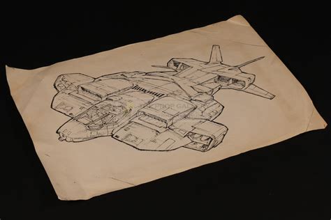 The Prop Gallery Production Used Concept Design Dropship