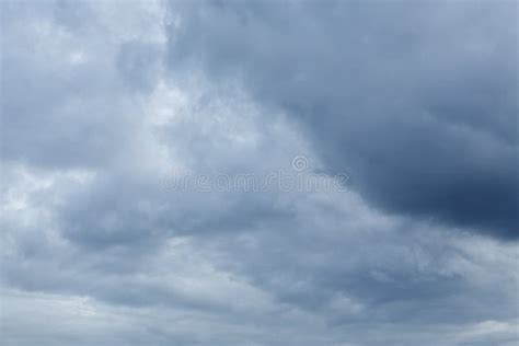 Rain Cloud Dramatic Moody Sky Background Stock Image Image Of