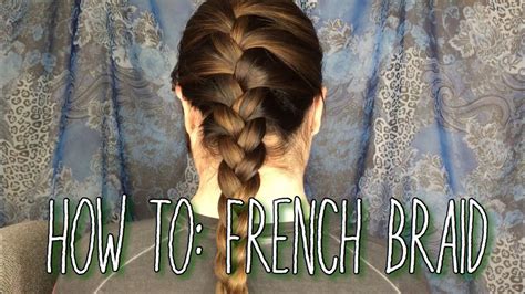 How to braid your own hair with extensions for beginners. How To French Braid Your Own Hair - YouTube