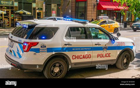 Chicago Police Car Chicago Usa June 12 2019 Stock Photo Alamy