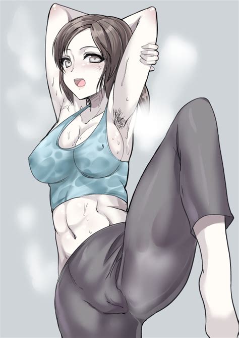 Wii Fit Trainer And Wii Fit Trainer Wii Fit Drawn By Nohito Danbooru