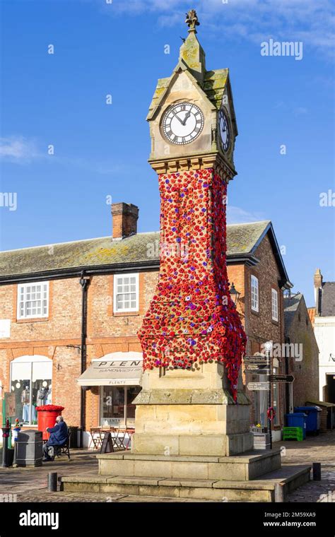 Thirsk North Yorkshire Thirsk Market Place Clock Tower Thirsk With Yarn