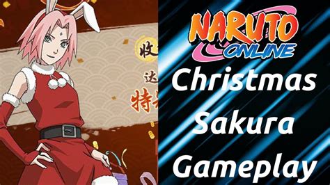 Naruto Online Christmas Sakura Gameplay Youtube