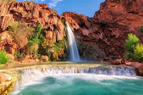 How To Get To Havasu Falls Hiking To The Grand Canyon Waterfall