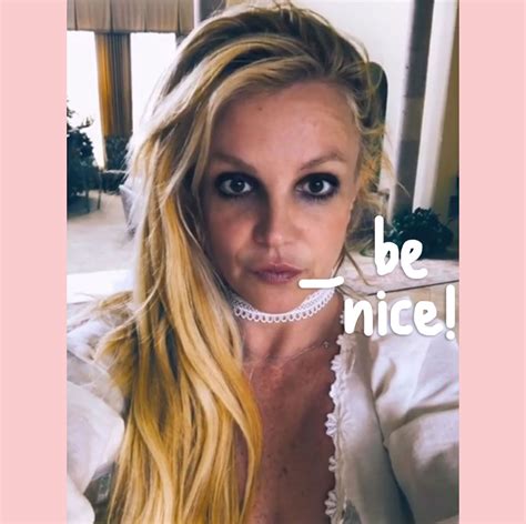 Britney Spears Begs Fans To Stop Being So Mean Online Just Keep It To