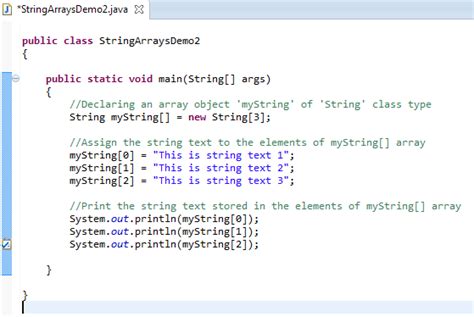 Instantiating an array in java. Selenium-By-Arun: 99. String Arrays