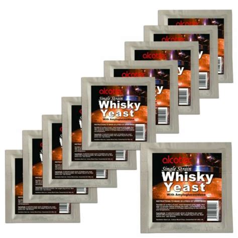 Alcotec Single Strain Whisky Yeast Makes L Grain Whiskey Mash
